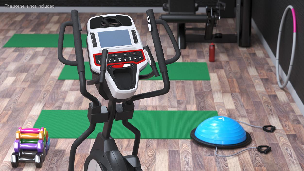 3D Home Elliptical Machine model