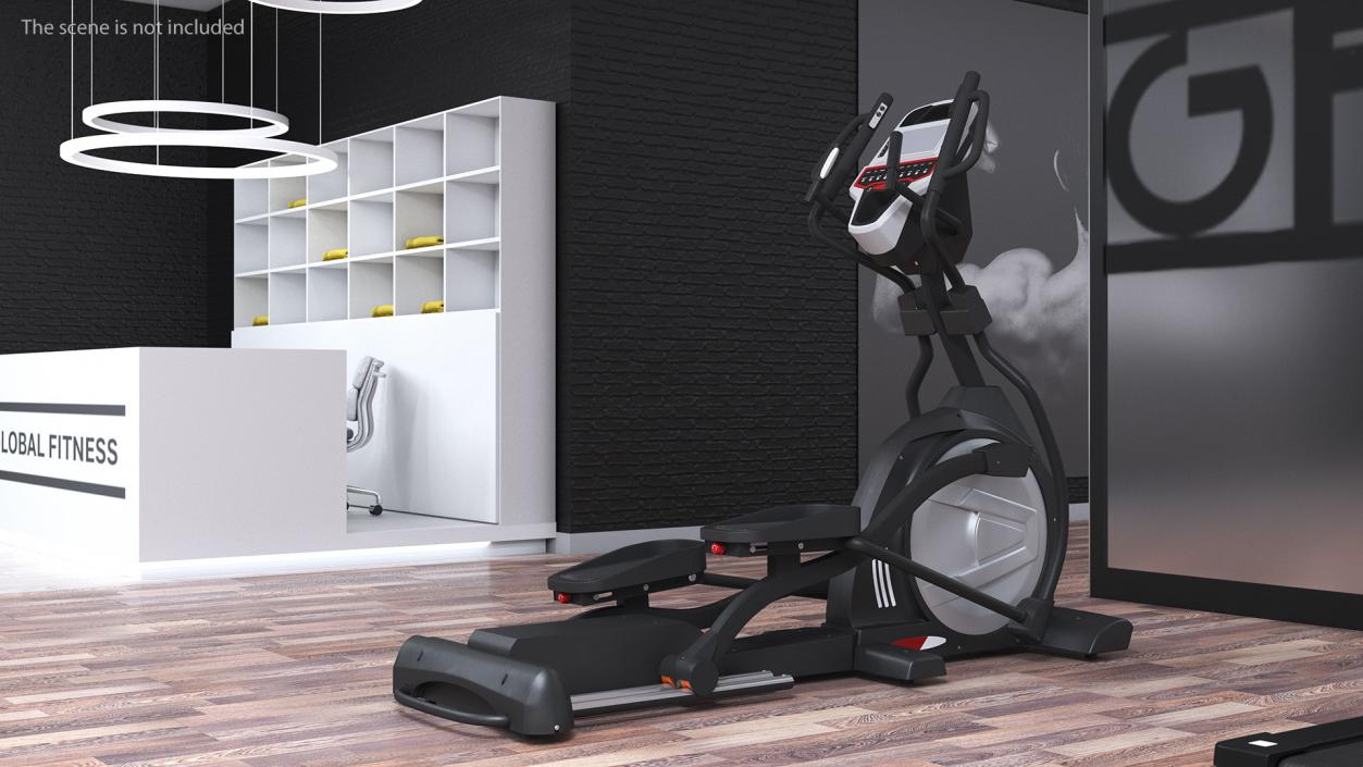 3D Home Elliptical Machine model