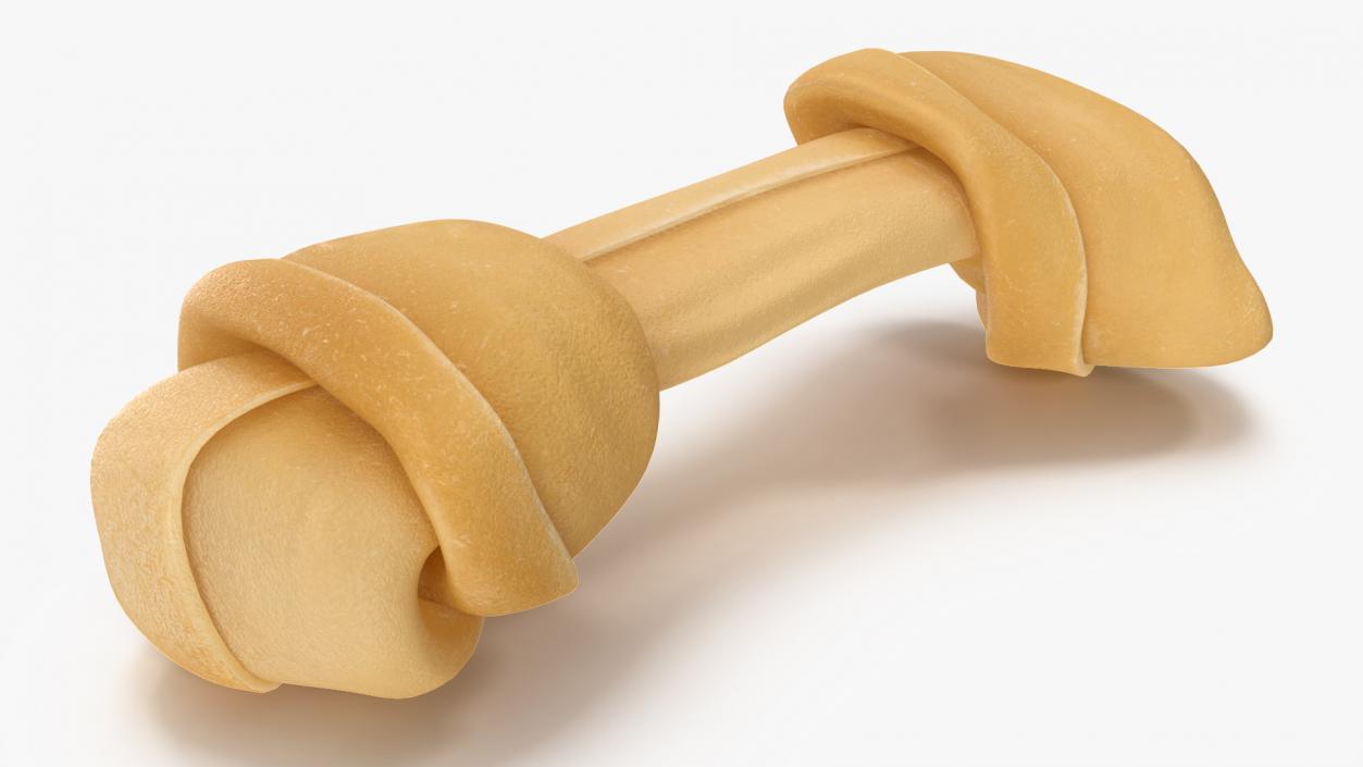 3D Rawhide Dog Chew Bone