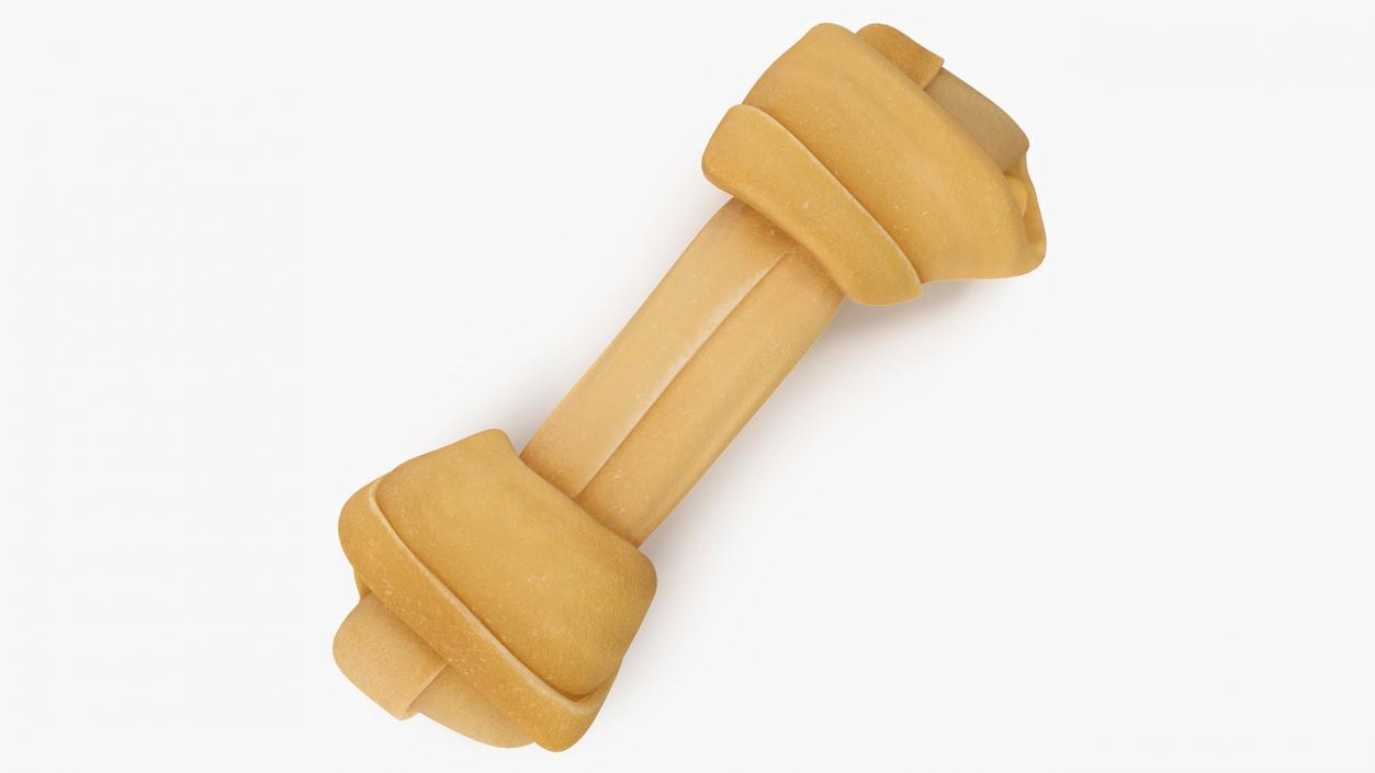 3D Rawhide Dog Chew Bone