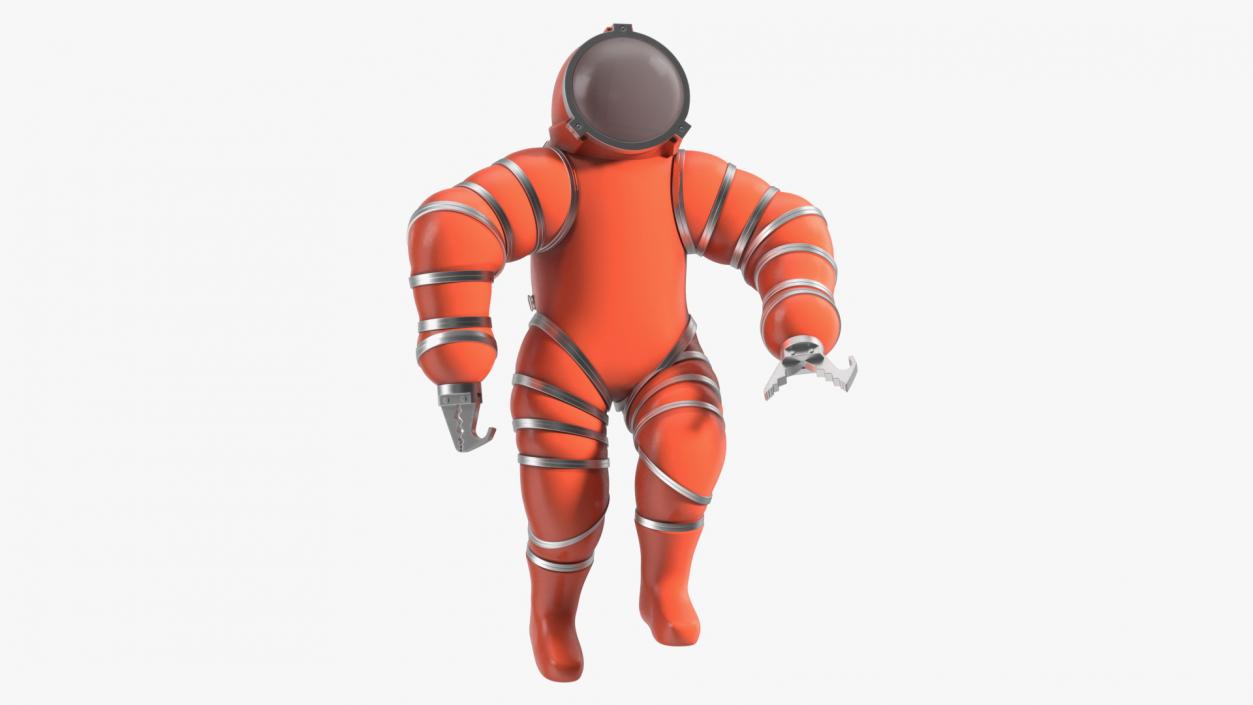 3D Deep Sea Diving Suit Rigged for Maya 2 model