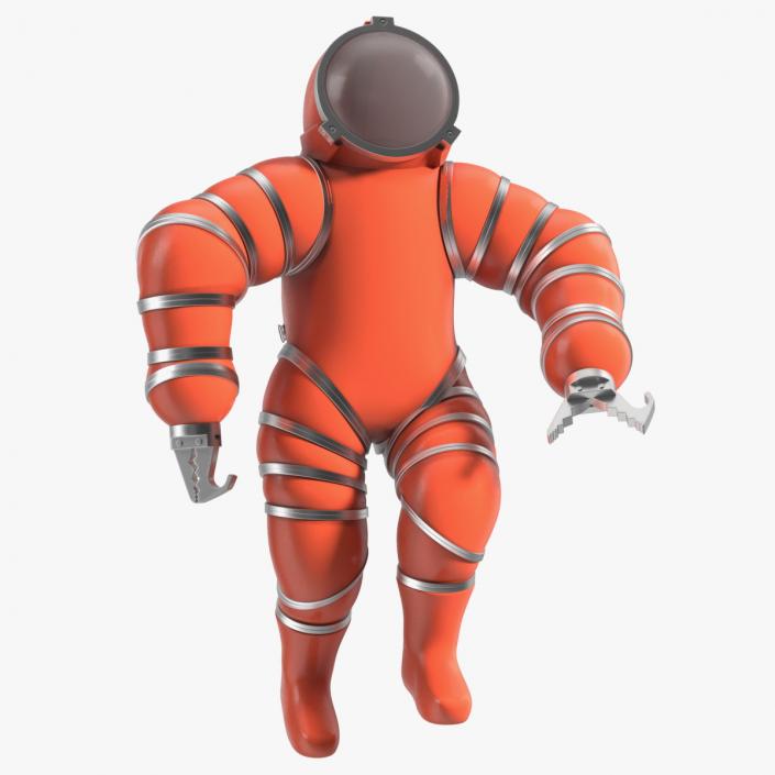 3D Deep Sea Diving Suit Rigged for Maya 2 model