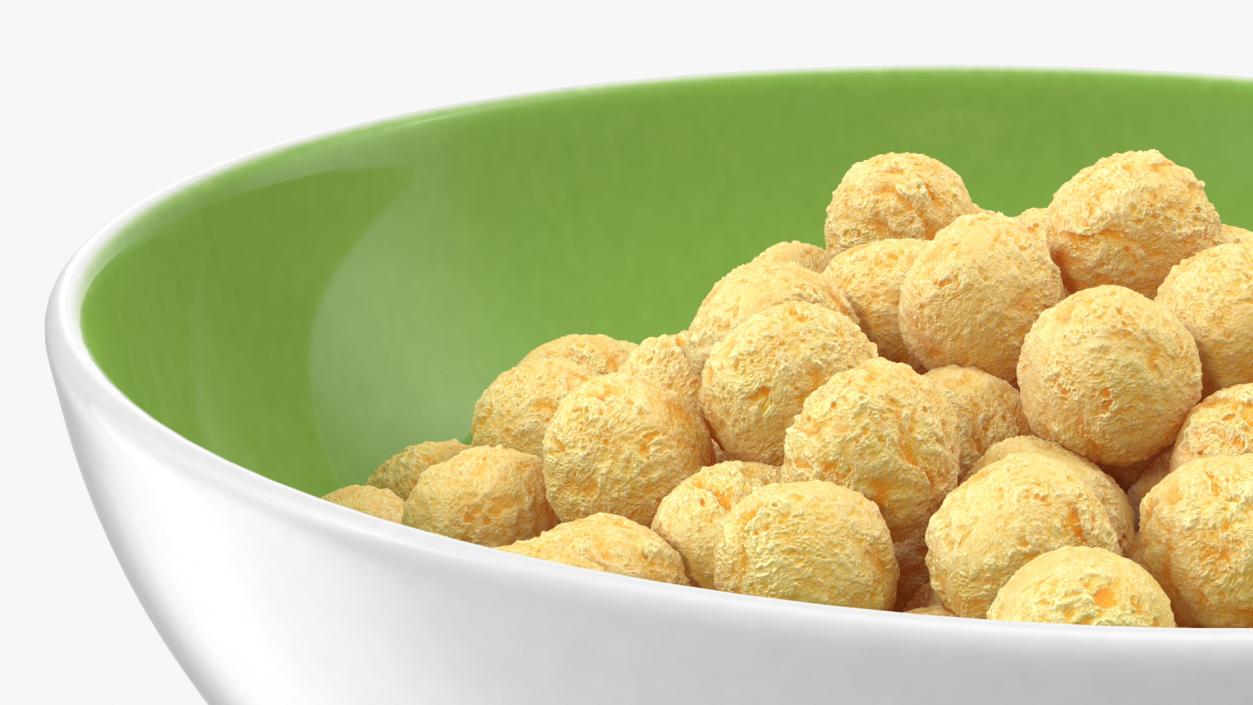 3D model Bowl of Cereal Balls