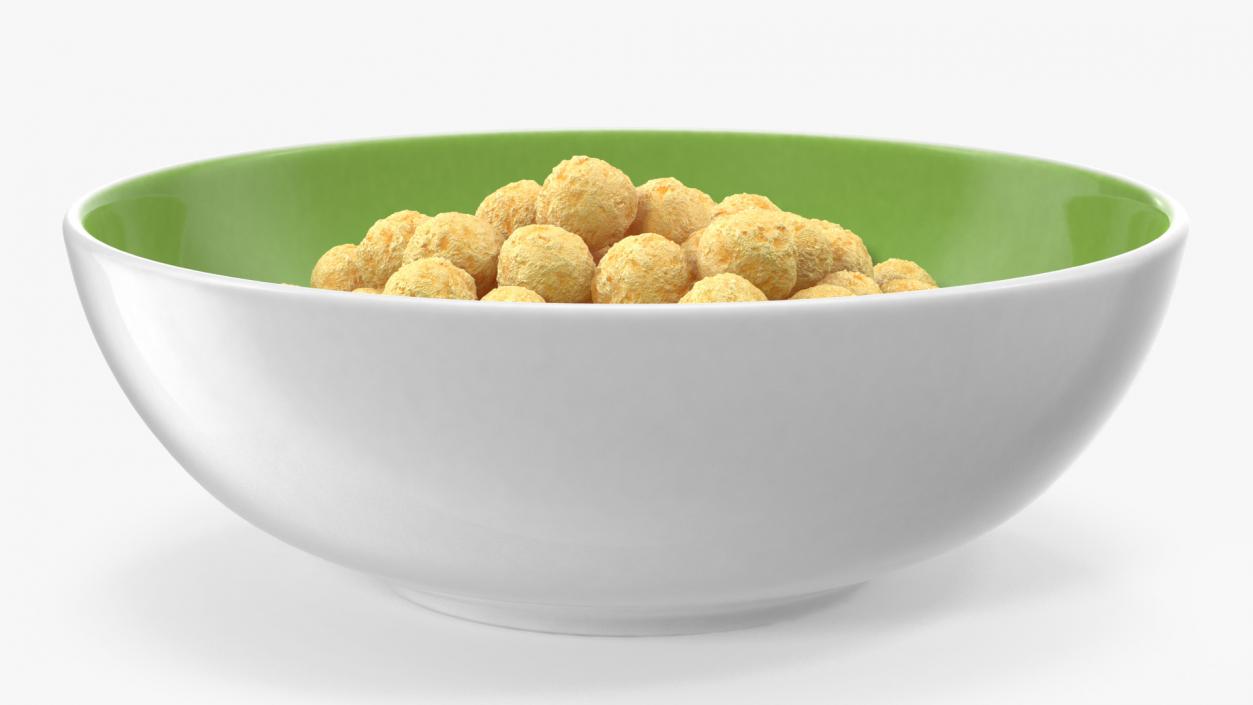 3D model Bowl of Cereal Balls