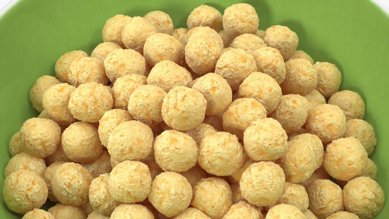 3D model Bowl of Cereal Balls