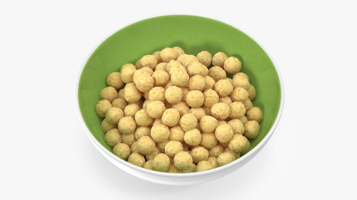 3D model Bowl of Cereal Balls