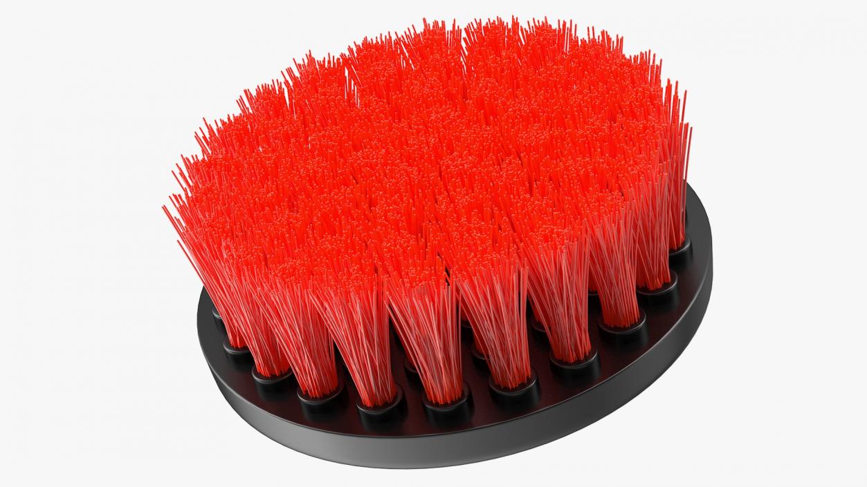 Three Piece Drill Brush Set 3D