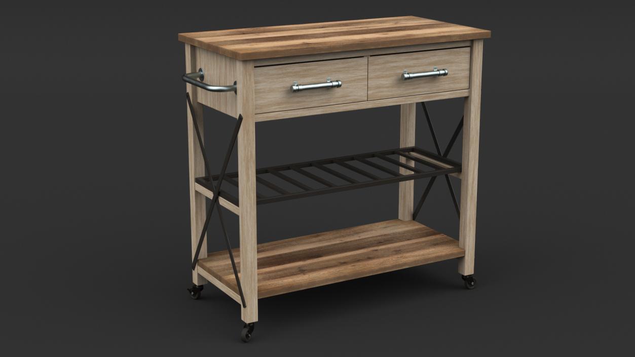 3D model Kitchen Furniture Collection 2