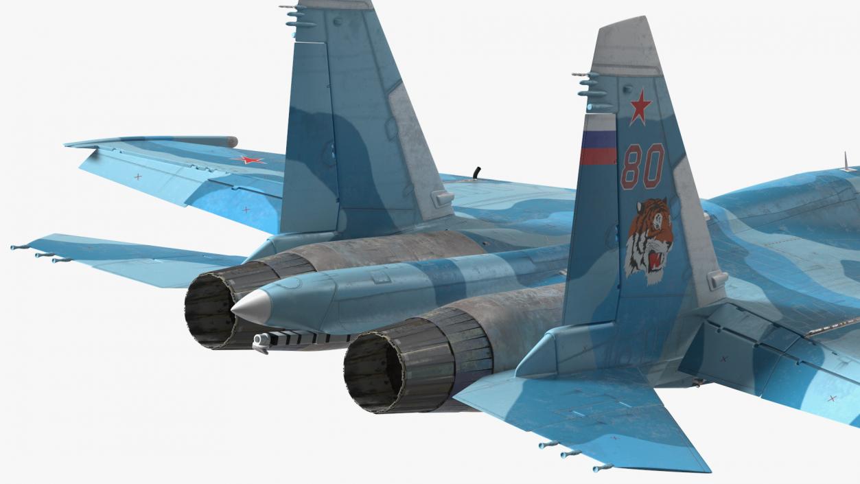 3D Su 33 Air Superiority Fighter Flight