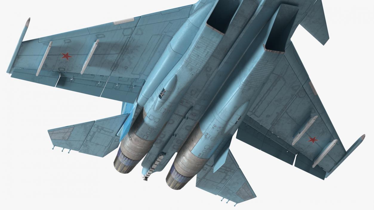 3D Su 33 Air Superiority Fighter Flight