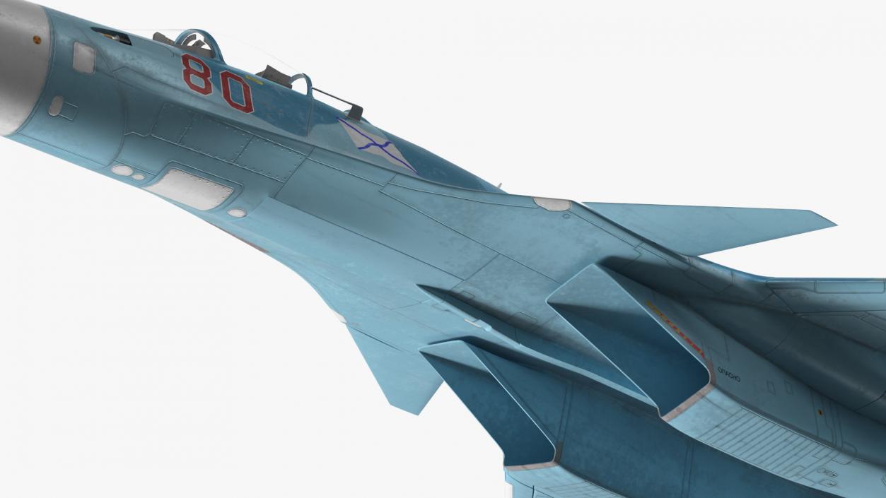 3D Su 33 Air Superiority Fighter Flight