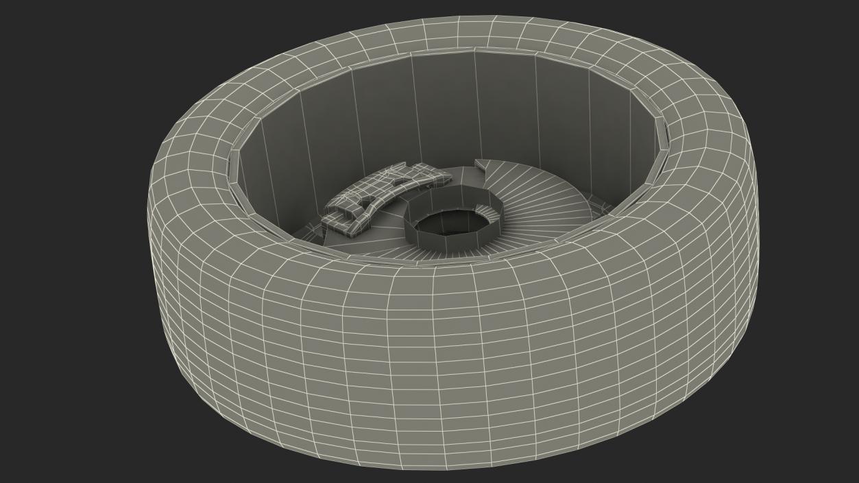 3D model Toyota Land Cruiser Wheel