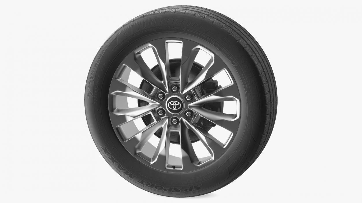 3D model Toyota Land Cruiser Wheel