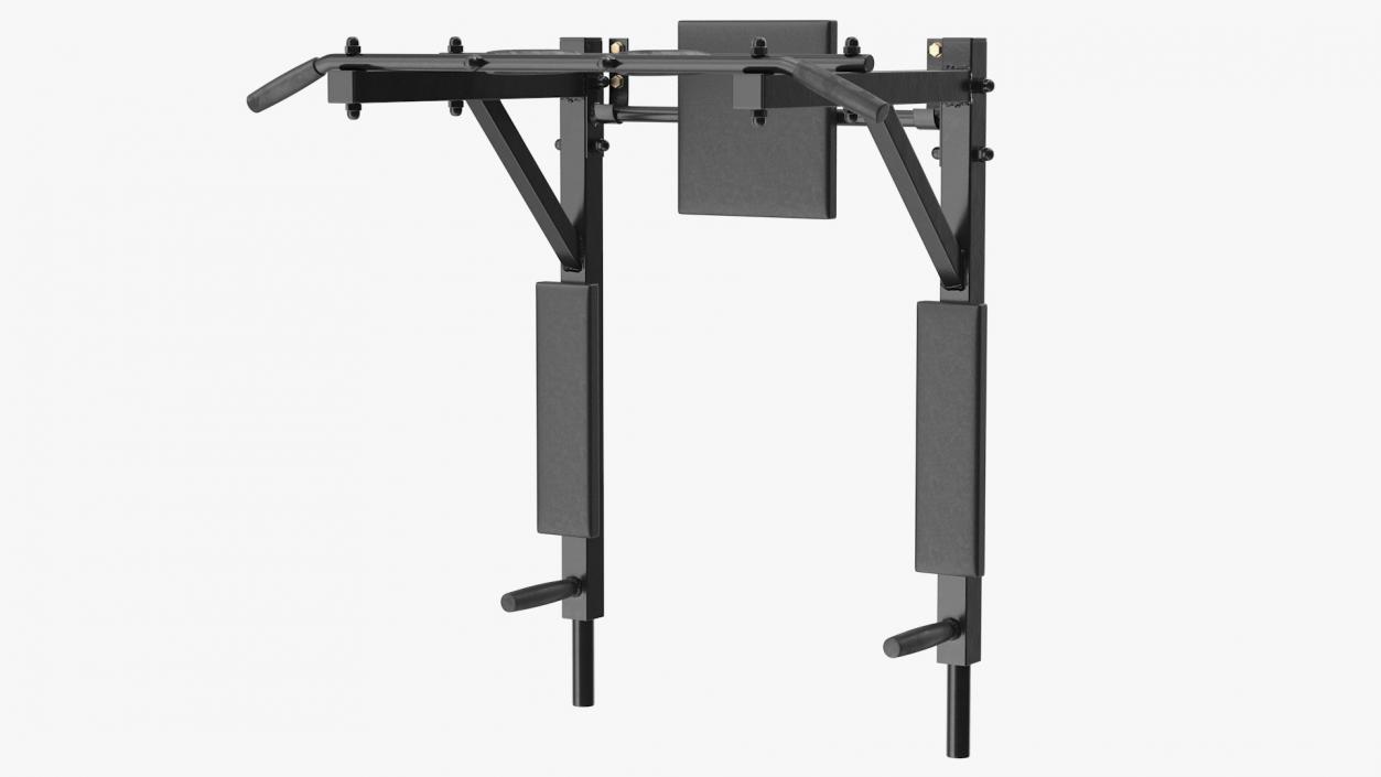 Multi Function Wall Mounted Horizontal Bar 3D