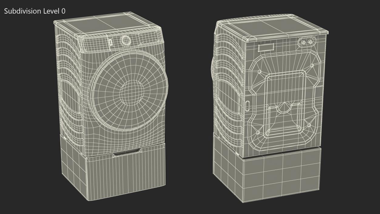 3D Dryer Profile Blue model