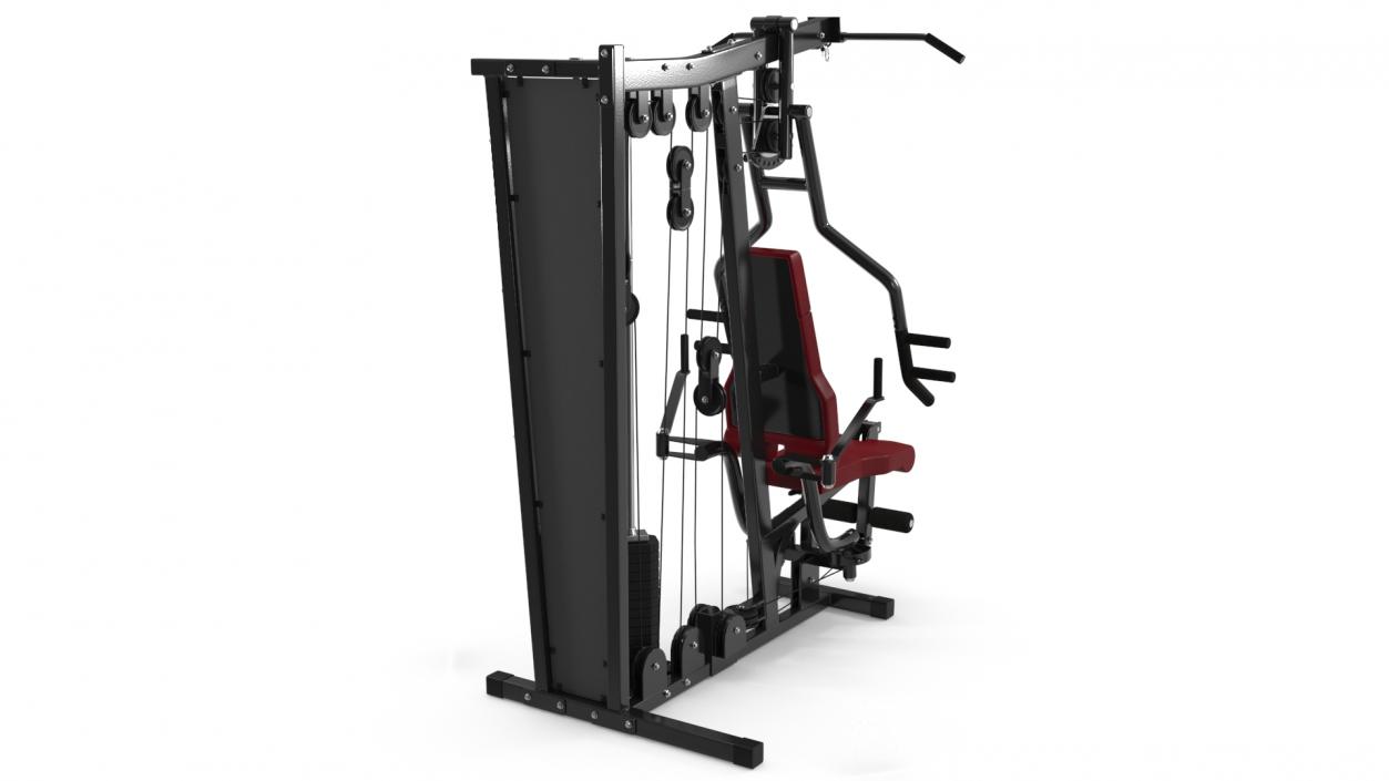 Multi Fitness Equipment Home Gym 3D