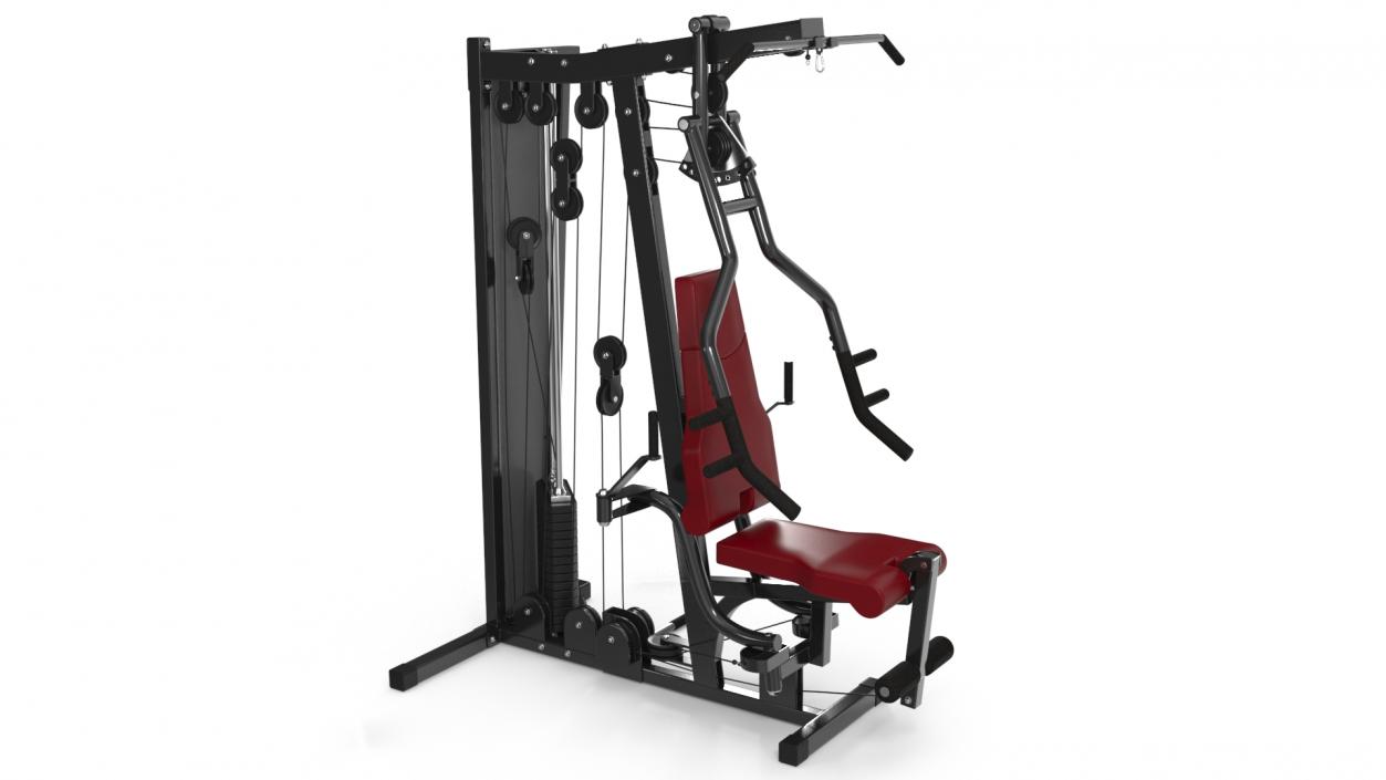 Multi Fitness Equipment Home Gym 3D