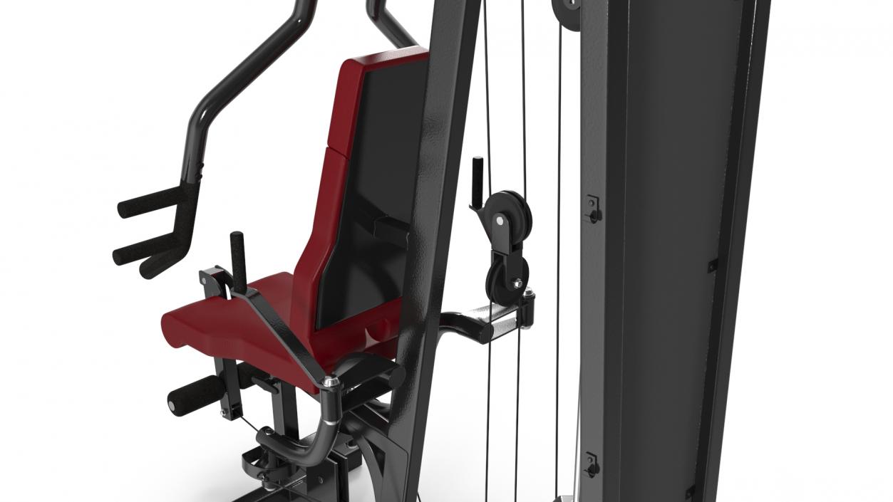 Multi Fitness Equipment Home Gym 3D