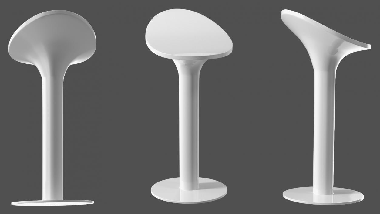 3D model Futuristic Bar Stool