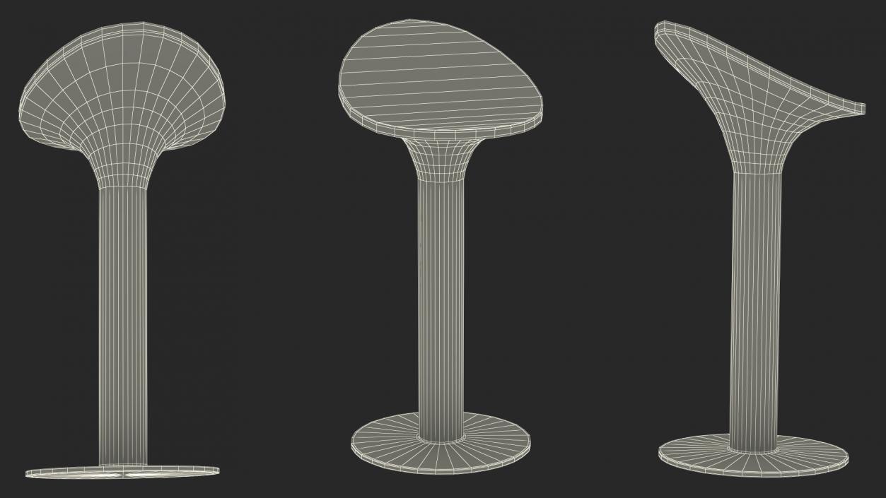 3D model Futuristic Bar Stool