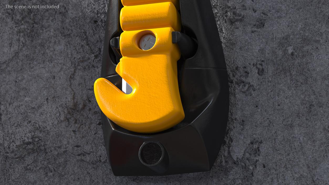 3D Glass Breaker Hammer with Seatbelt Cutter