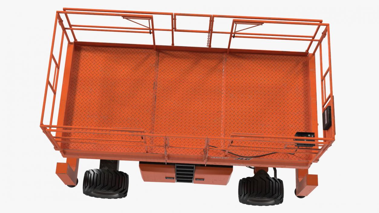 3D JLG Scissor Lift 5394RT model