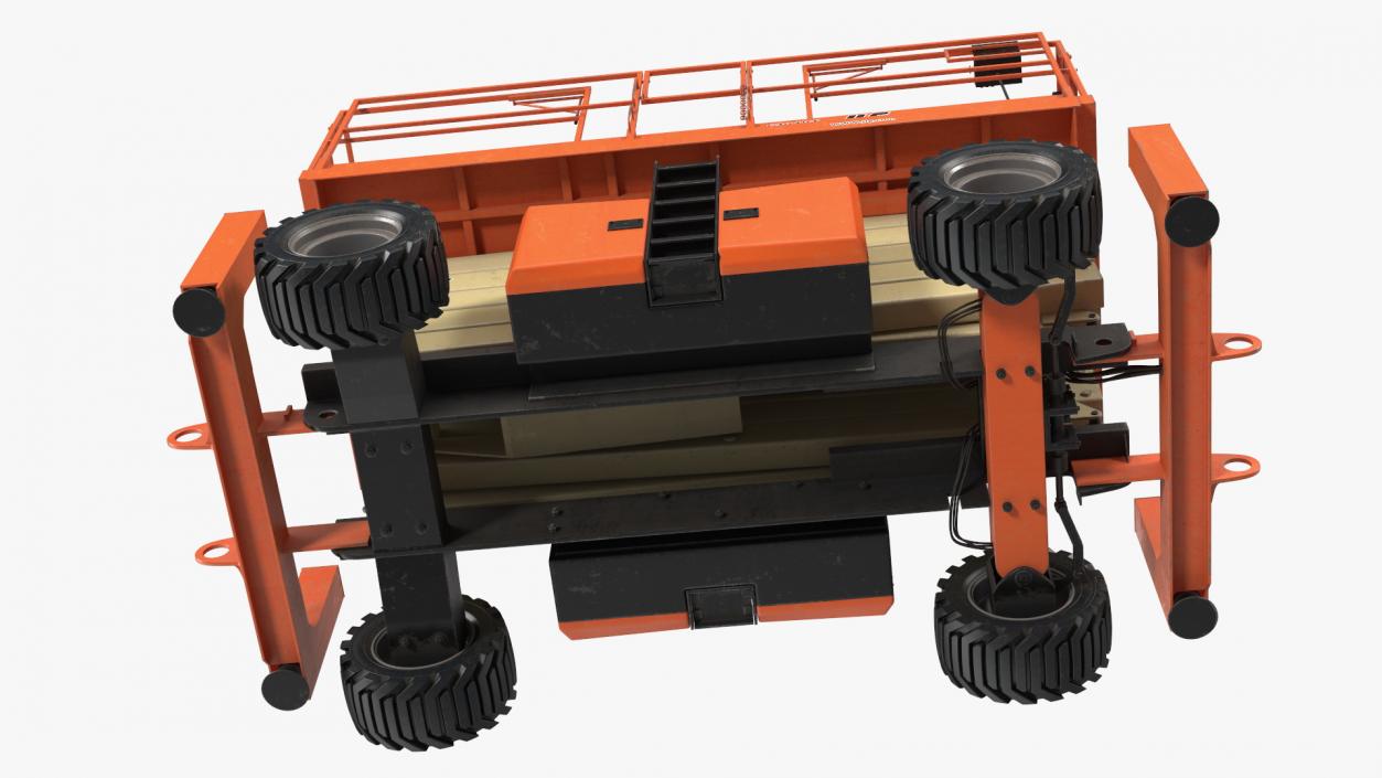 3D JLG Scissor Lift 5394RT model