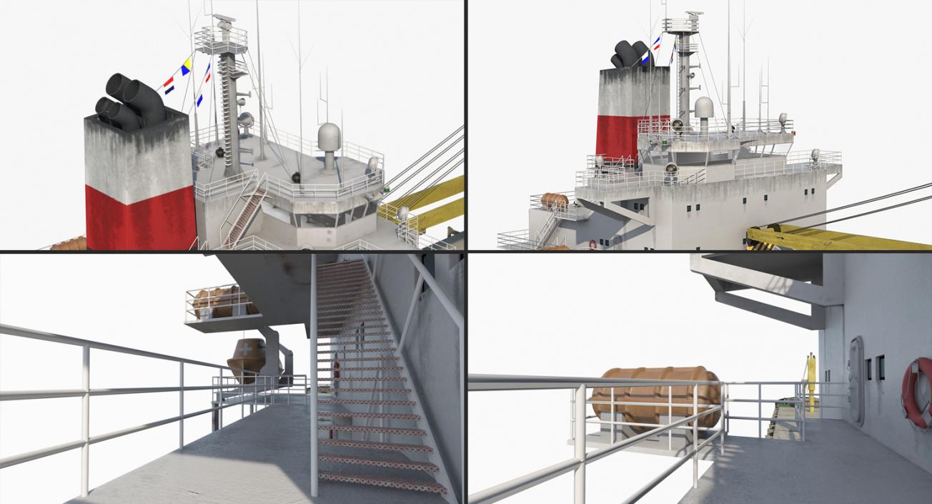 3D Sea Cargo Ships Collection