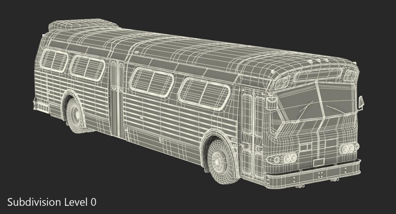 3D Flxible New Look Transit Bus model