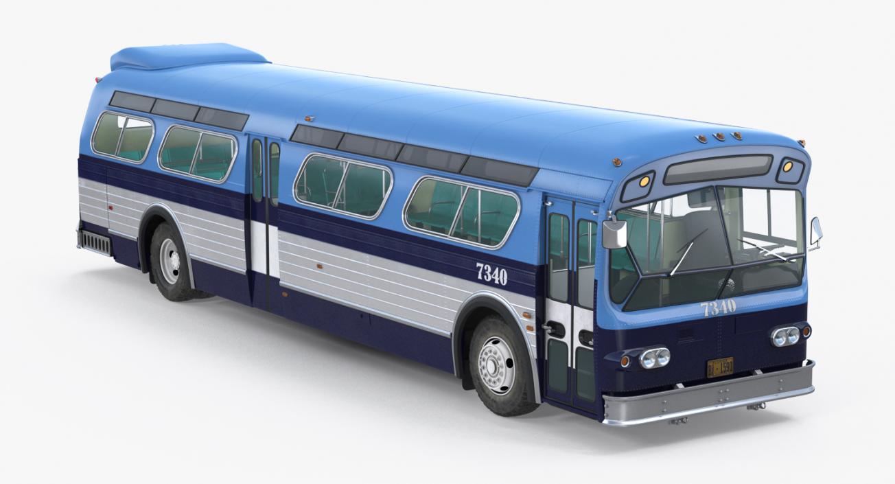 3D Flxible New Look Transit Bus model