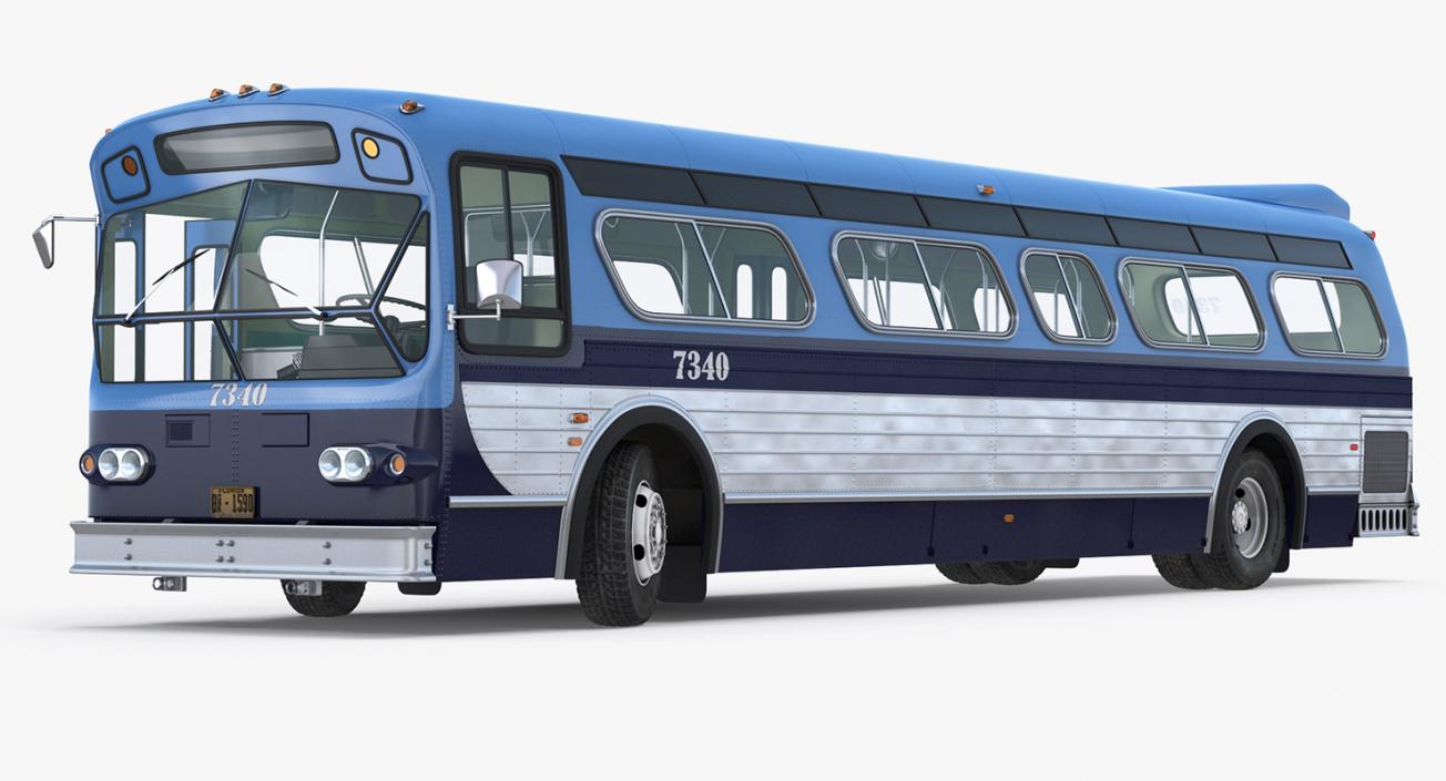 3D Flxible New Look Transit Bus model