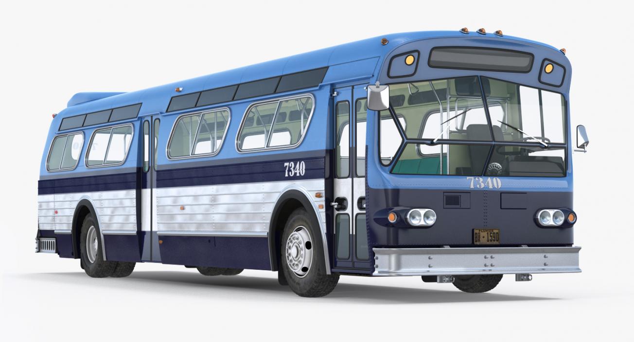 3D Flxible New Look Transit Bus model