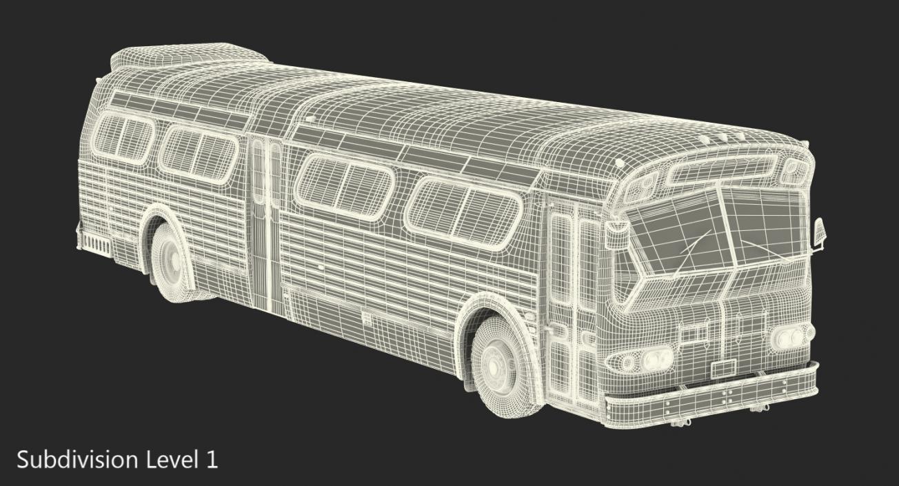 3D Flxible New Look Transit Bus model