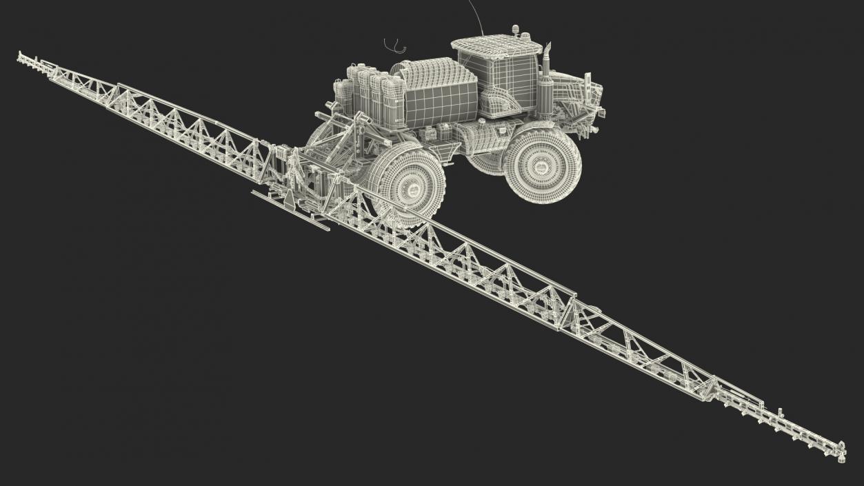 Self Propelled Sprayer Generic Rigged 3D