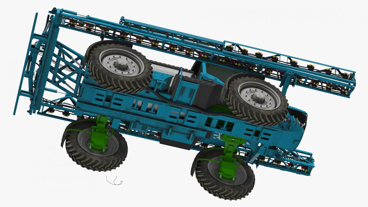 Self Propelled Sprayer Generic Rigged 3D