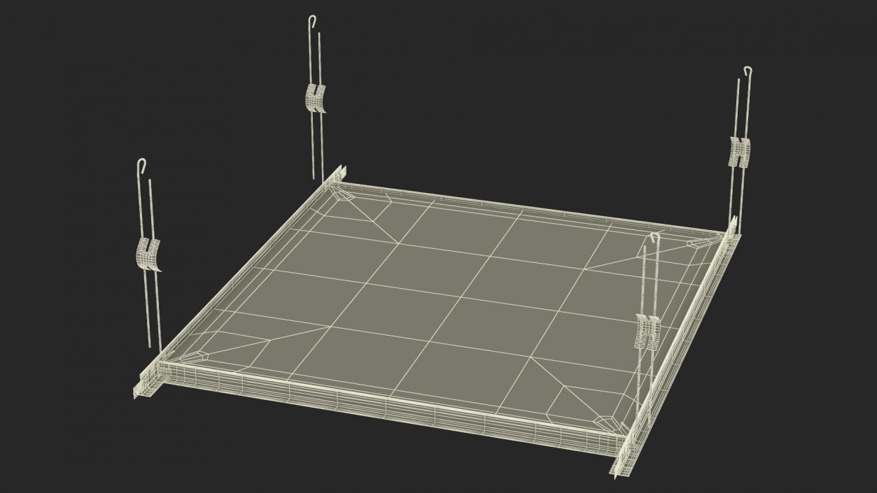 3D model Armstrong Light Panel OFF