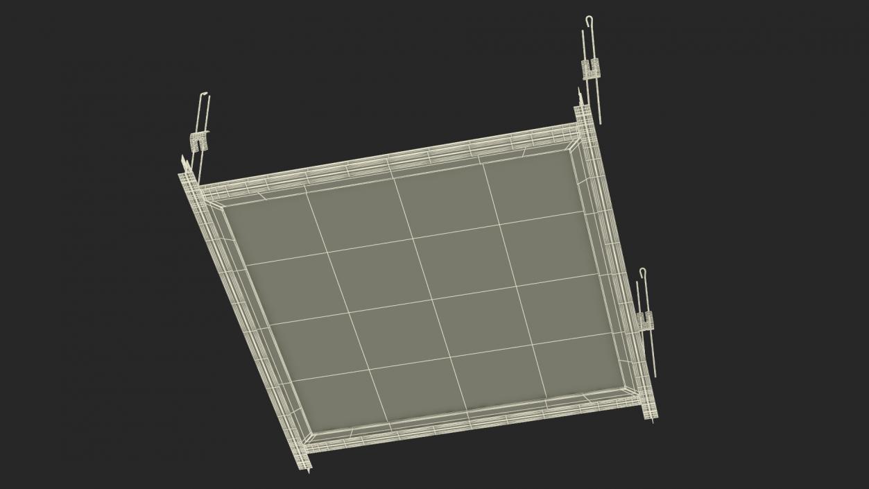 3D model Armstrong Light Panel OFF