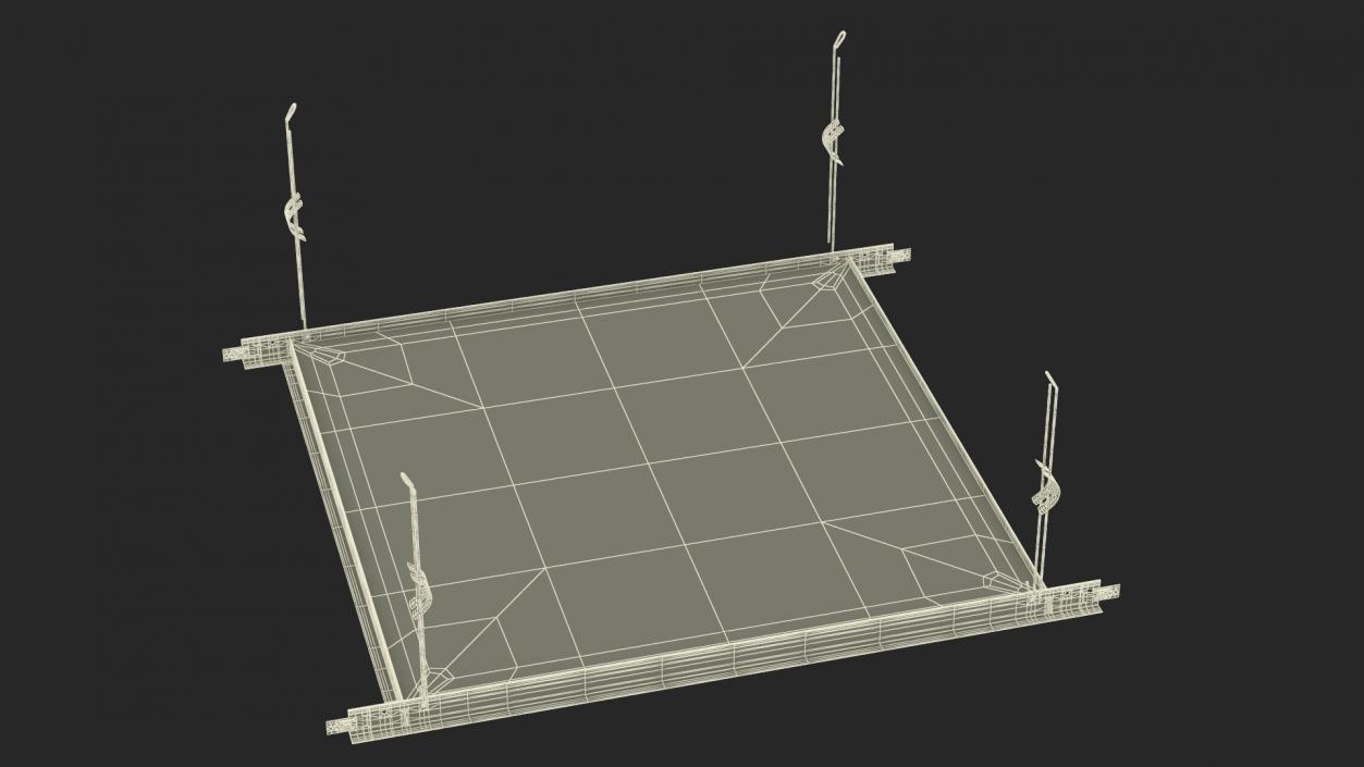 3D model Armstrong Light Panel OFF