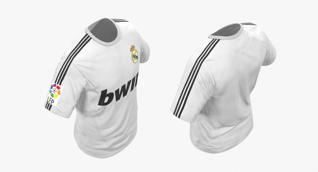 3D Soccer T-Shirt Real Madrid 2 model