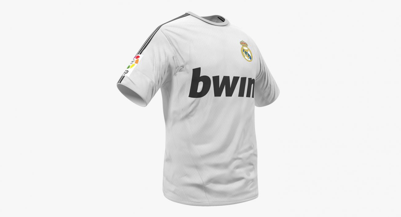 3D Soccer T-Shirt Real Madrid 2 model