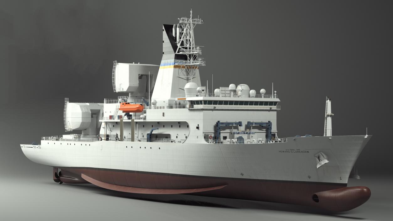 USNS Howard O Lorenzen Ship 3D