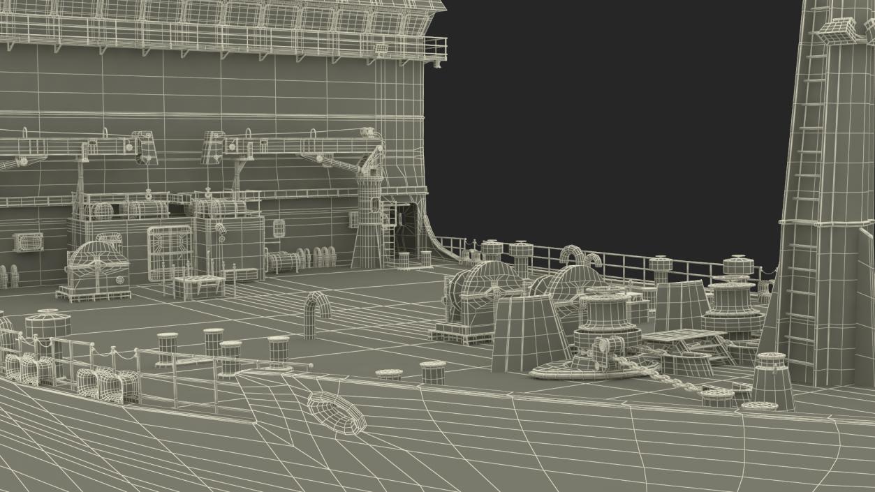 USNS Howard O Lorenzen Ship 3D