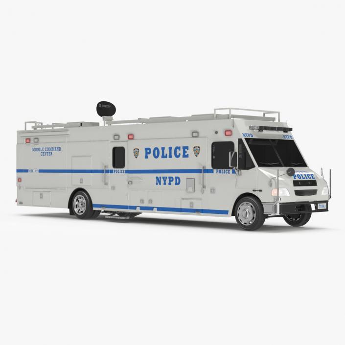 NYPD ASPCA Mobile Command Center Illuminated 3D model