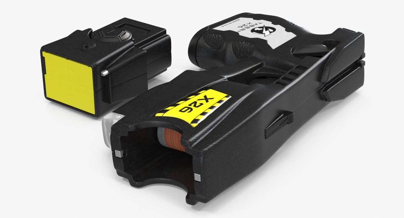 3D Police Taser Gun