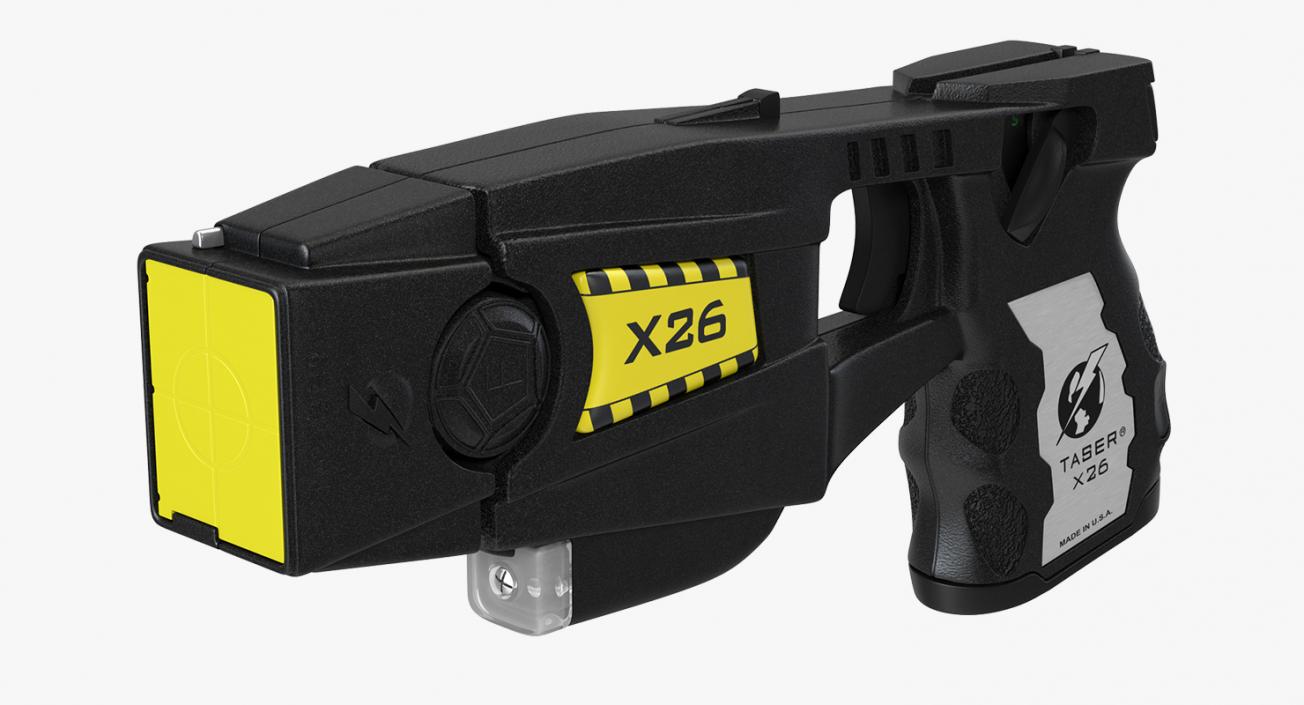 3D Police Taser Gun