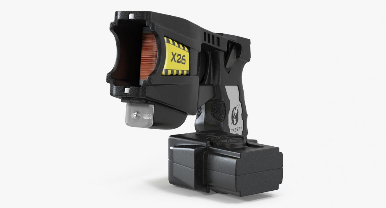 3D Police Taser Gun