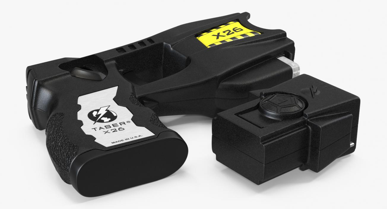 3D Police Taser Gun