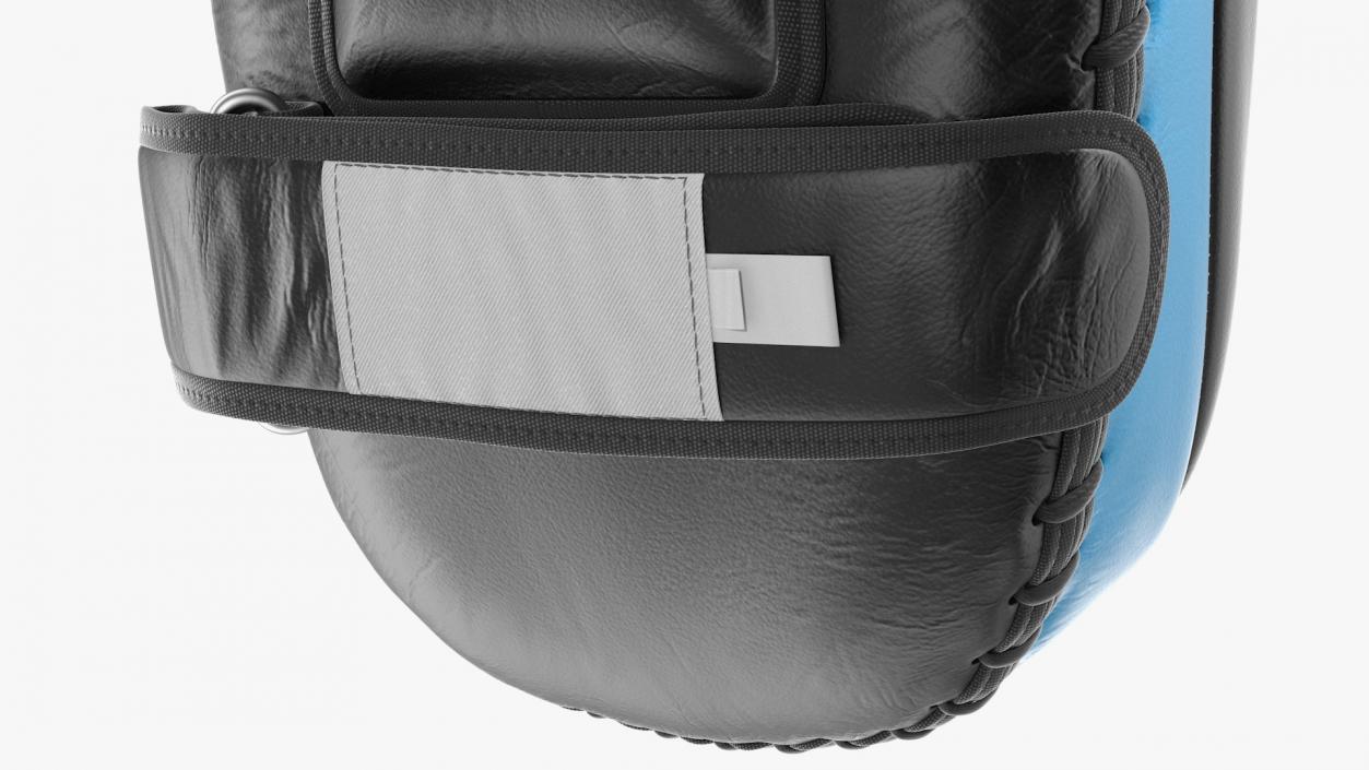 Curved Leather Arm Pad 3D