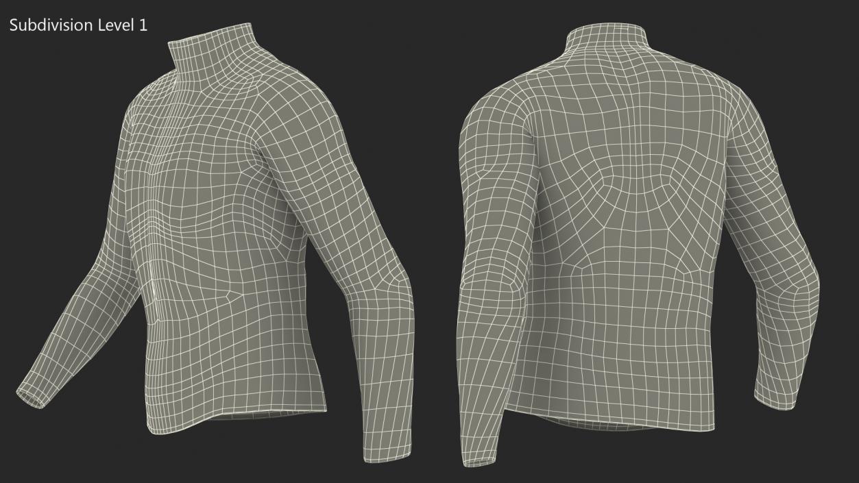 Fashionable Style Jacket 3D model