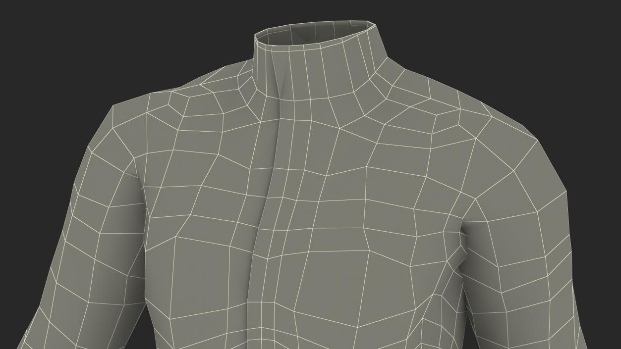 Fashionable Style Jacket 3D model